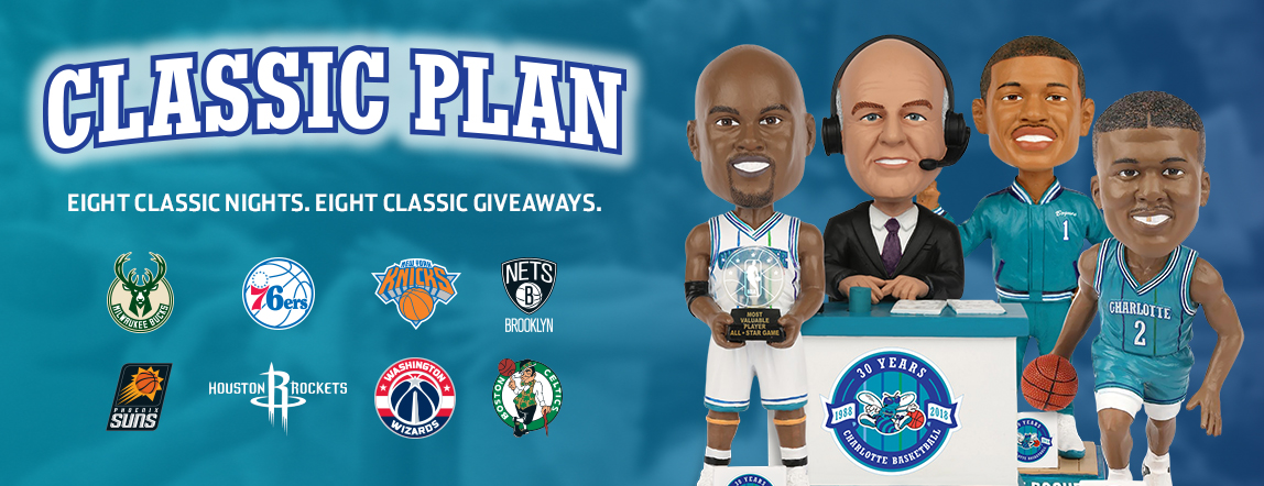Charlotte Hornets Announce Schedule of Eight Classic Nights