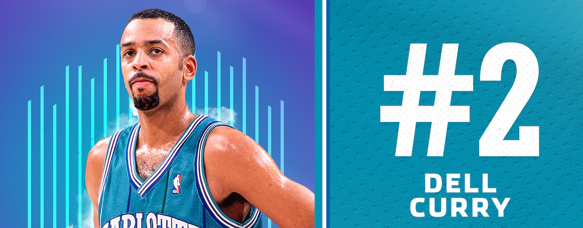 Curry Named 2nd on Hornets 30th Anniversary Team